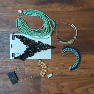 5 Piece Fashion Necklace Lot